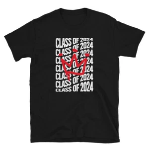 Class of 2024 Grow First Day of School Graduation Proud Mom Graduate Shirt - Picture 1 of 6