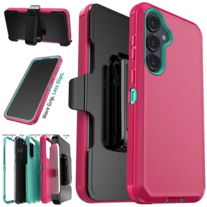 For Samsung Galaxy S25/S25 Plus/S25 Ultra 5G Rugged Case Phone Cover / Belt Clip - Foto 1 di 64