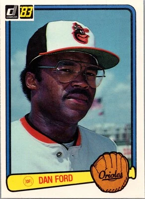 1983 Donruss Dan Ford #509 Baltimore Orioles - Image 1 of 2