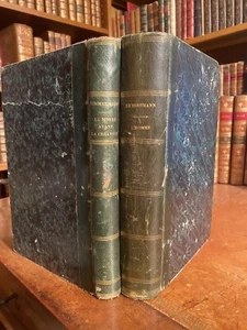 Zimmermann. Le monde avant l'homme. L'homme. 2/2. Gravures. 1862 1864 - Bild 1 von 23