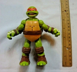 Viacom 2012 Teenage Mutant Ninja Turtles TMNT Michelangelo Action Figure 6" Tall - Picture 1 of 8
