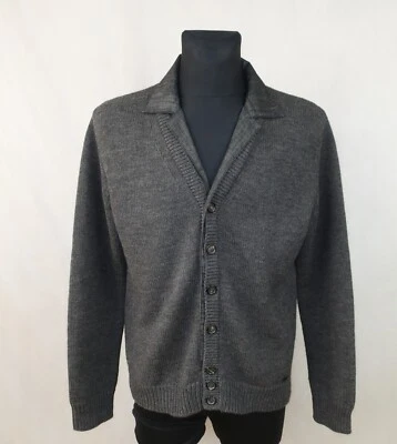 DSQUARED2 MENS WOOL SWEATER CARDIGAN  made in ITALY size L - Image 1 of 4
