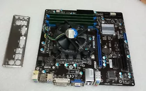 MSI B75MA-P45 G43 MS-7798 Mainboard Sockel 1155 Inkl. Cpu i3 @ 3,3Ghz 8GB RAM # - Bild 1 von 4