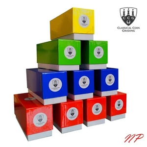 SLAB DOOR BOXES - Classic coin grading CCG - Picture 1 of 3