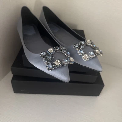 roger vivier Efflorescence Ballerinas in glitter tetail $2500 Size 36 - Image 1 of 4