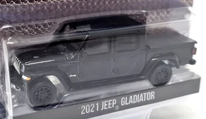 Greenlight 1/64 - Jeep Gladiator 2021 Black Bandit Diecast Model Car - Picture 1 of 3