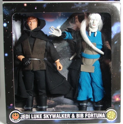 Star Wars Jedi Luke Skywalker & Bib Fortuna Collector Series MIB 1997  - 12 inch - Image 1 of 4