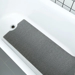 Bath Tub Shower Mat 40 x 16 Inch Non Slip Soft PVC Loofah Bathtub Mats for Ba... - Bild 1 von 6