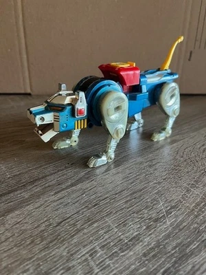复古 1981 年 VOLTRON #4 蓝狮 – Y&K 万代压铸金属 – 功能齐全 — 第 1/4 张图片