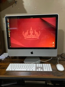 Apple iMac 24-inch  Intel Core 2 Duo 2.4 Ghz 4GB  Ram A1225 - Picture 1 of 15