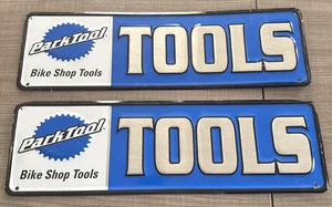 Park Tool Bicycle Signs Vintage Shop Sign Approx. 6.75" T x 21.5" L, L@@K! - Picture 1 of 10