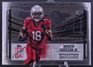 2024 Topps Signature Class - Gridiron Ambassadors Marvin Harrison Jr. #GA-5 (RC) - Imagen 1 de 2