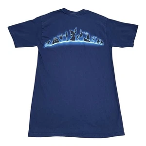Vintage Hanes Disney IMAX Fantasia 2000 Promo Navy Blue Shirt Youth XL - Picture 1 of 6