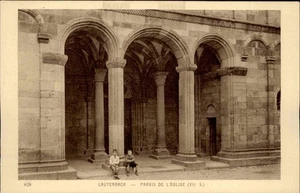 Postkarte Kirchen Bauwerke ~1910/20 Lautenbach (Haut-Rhin) Frankreich Eglise - Picture 1 of 2