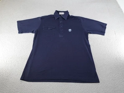 Винтажная мужская рубашка поло Titleist большой синий шейкер для гольфа японская коллекция 90-х - Изображение 1 из 4