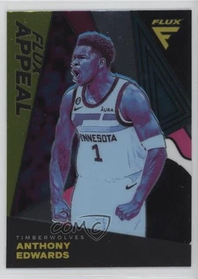 2022-23 Panini Flux Flux Appeal Anthony Edwards #19 - Image 1 of 2