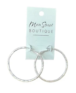 Hammered Hoops - Picture 1 of 2