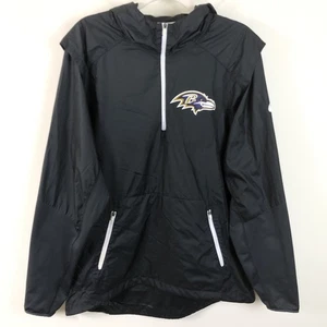 Nike Baltimore Ravens 1/2 Cremallera NFL Sobre el Campo Ropa Vapor Velocidad Mosca Hombres L Negro - Imagen 1 de 21