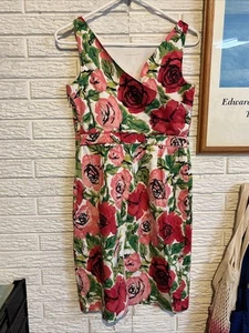 Talbots Petites Floral Women’s Dress Size 2P - Picture 1 of 4