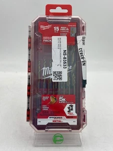 Neu Milwaukee 48-89-4670 15 Teile Sechskantbohrer mit Quad Edge Spitze - Bild 1 von 5