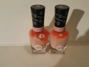 Sally Hansen Miracle Gel No Light Nail Polish #249 Pinky Promise - Lot of 2 - Picture 1 of 2