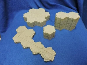 Heroscape Terrain Marvel Concrete Tiles Lot - Picture 1 of 3