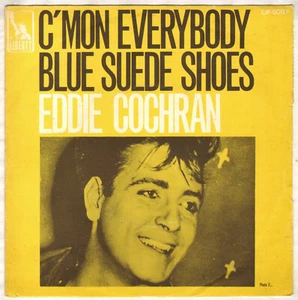 EDDIE COCHRAN "C'MON EVERYBODY" SP 1968 LIBERTY LIF 508 F - Picture 1 of 4