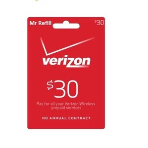 Recarga de $30 de Verizon - Imagen 1 de 1