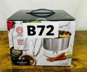 MasterChef 1.25 Qt Hot Pot Brand New Hot Pot 1.25QT The Champions collection - Picture 1 of 7