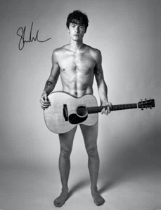 SHAWN MENDES SHIRTLESS SIGNED AUTOGRAPHED REPRINT 8X10 11X17 13X19 POSTER PHOTO - Picture 1 of 1