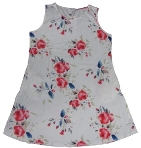 Sherosa Summer Dress for Women 2024 Beach Floral Sundress Sleeveless Pockets XXL - Picture 1 of 8