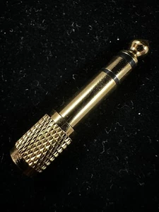 Sennheiser Adapter Plug Male 1/4” To Female 1/8” 3.5mm Jack Headphones - Genuine - Picture 1 of 6