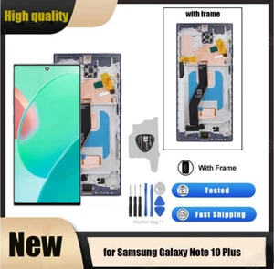 TFT LCD Display Digitizer for Samsung Galaxy Note 10 Plus Touch Screen Repairs - Zdjęcie 1 z 8