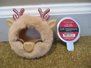 BBW Bath & Body Works FURRY REINDEER SCENTPORTABLE VISOR DIFFUSER UNIT - Picture 1 of 5