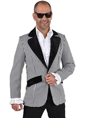 Gents 50's style Checked Jacket , XS to XXL  - Image 1 of 2