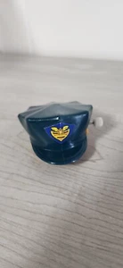 Wind Up Tomy Blue Aviator Hat Working Condition WR1 - Picture 1 of 5