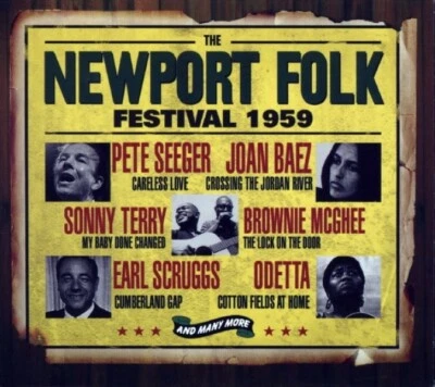 Newport Folk Festival 1959 3-CD NEW SEALED Pete Seeger/Joan Baez/Earl Scruggs+ - Image 1 of 2