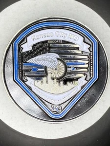 Kansas City MO Traffic Enforcement Special Events Challenge Coin - Picture 1 of 3