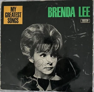 BRENDA LEE Autogramm signiert Autograph Signed  Original LP Vinyl Platte - Bild 1 von 3