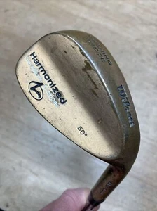 Wilson Harmonized Beryllium Copper 50 Pitching Wedge [RH] Steel Wedge Flex - Picture 1 of 4