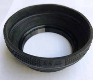 B+W Rubber collapsible rubber Lens Hood 55 mm Japan - Photo 1/1