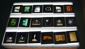 Vintage LOT 35mm SLIDES JDU fine art camp 1993 - Picture 1 of 1