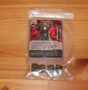 Dice Masters Kryptonite Crisis * POISON IVY * RARE Uncommon CUR 4 Würfel - Bild 1 von 1