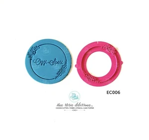 Rundblumdruck Stempel - Bild 1 von 1