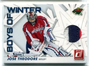 2010-11 Donruss Jose Theodore Boys of Winter GU PATCH RELIC 73/100 CAPITALS - Picture 1 of 1