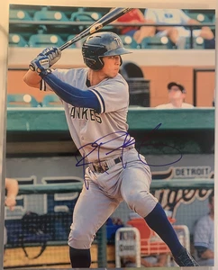 Rob Refsnyder Signed Autographed AUTO 8x10 photo - Boston Red Sox - Picture 1 of 2