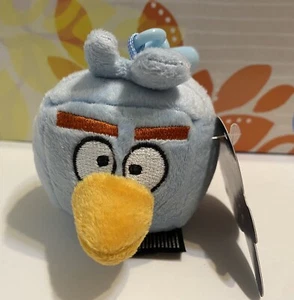 Angry Birds Ice Bird Plush Backpack Clip New-Rare! - Picture 1 of 2