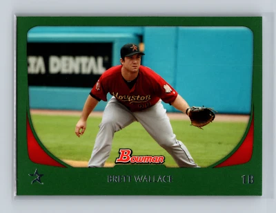 2011 Bowman Green /450 Brett Wallace #154 - Image 1 of 2