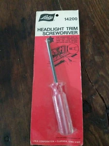 Lisle 14200 Headlight GM Trim Screwdriver NEW - Picture 1 of 1