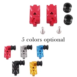 2x Swingarm Spool Adapters Mounts Motorcycle Fit Honda CBR250 2011 2012 2013 - Bild 1 von 14